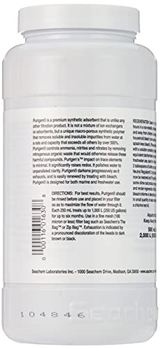 Seachem Purigen Organic Filtration Resin - Fresh and Saltwater 500 ml (116016308) | Fresh and Saltwater - size: 500 ml