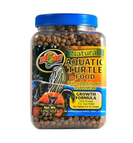 Zoo Med Aquatic Turtle Food Growth Formula 7.5 oz.
