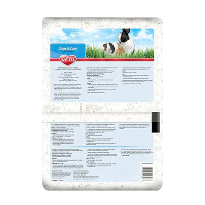 Kaytee Clean & Cozy White Paper Bedding, Made for Small Animals, 49.2 Liters - size: 49.2 Liters