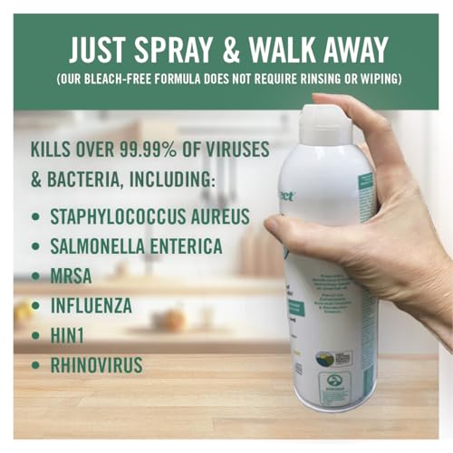 Benefect Botanical Decon 30 Disinfectant Cleaner, 14 oz. Ready-To-Use Spray, Hospital Grade Disinfectant, Kills Over 99.99% of Germs, Safe for Food-Contact Surfaces (Light Lemon & Thyme Scent) - size: 14 Fl Oz (Pack of 1)