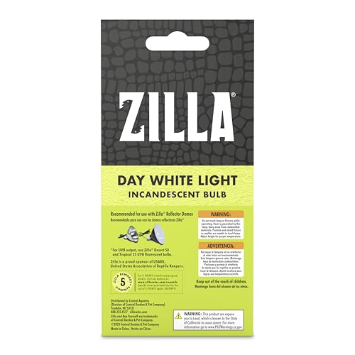 Zilla Incandescent Bulb, Day White - size: 150 Watts, style: Day White