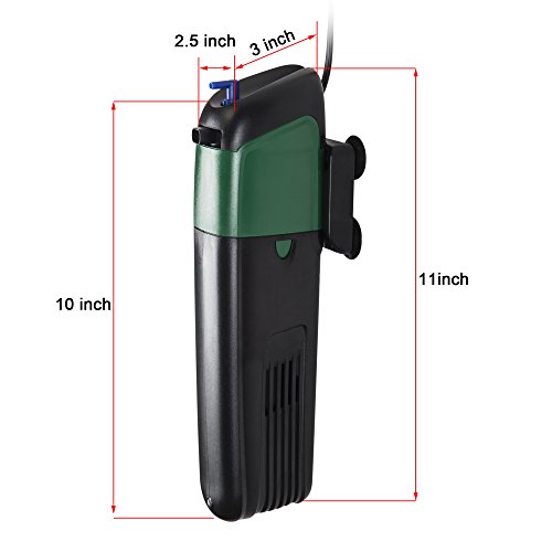 Internal Green Water Killer Aquarium Filter Tank U-V Pump