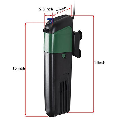 Internal Green Water Killer Aquarium Filter Tank U-V Pump