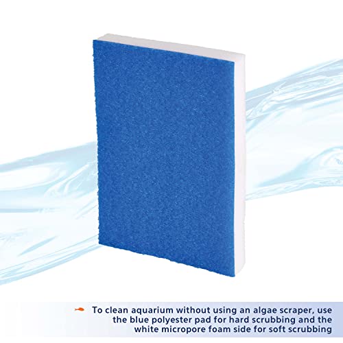 Aqueon ProScraper 3.0™ Foam Cleaning Pads, 2 Pack - size: One Size, style: Foam Cleaning Pads