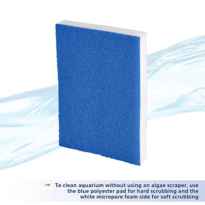 Aqueon ProScraper 3.0™ Foam Cleaning Pads, 2 Pack - size: One Size, style: Foam Cleaning Pads