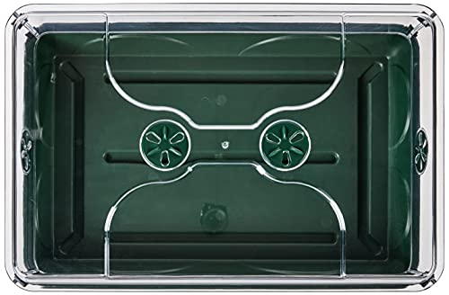 93774 Domed Propagator, 1 Height Extender, Green - size: 1 Side Extender with no Clip Set