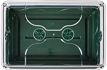 93774 Domed Propagator, 1 Height Extender, Green - size: 1 Side Extender with no Clip Set