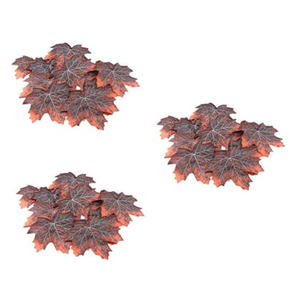 DOITOOL Leaf Litter Reptile 36 Pcs Decor Terrarium Supplies Leopard Gecko Supplies Pet Supplies Hermit Crab Animal Supplies