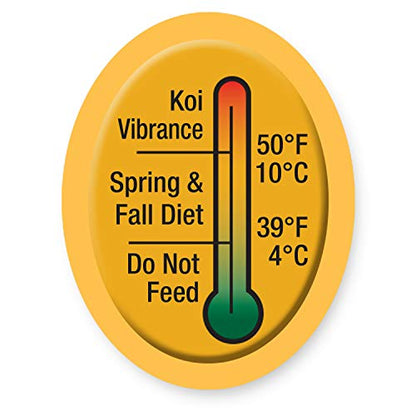 Tetra Pond Koi Vibrance Soft Sticks, Floating Pond Fish Food, 1.43 lbs | Daily Diet for Koi Fish and Ornamental Goldfish, Feed When Water is Above 50 Degrees, Highly Digestible, Clean & Clear Water - size: 1.43 Pound (Pack of 1)