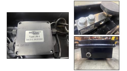 SellEton SL-WB Multi-Purpose Weigh Beam Livestock Scale with LCD Digital Indicator, 24" L 5,000 lb x 1 lb Weighing Scale Capacity, Portable Animal Scale, High Precision Cattle Scale - size: 24"(L) x 4"(W)
