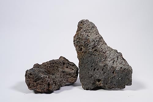 Black Icelandic Lava Stone Aquascaping Rock 18lb Planted Aquarium | Porous lava rock; iwagumi, planted, terrarium - size: 13 Black Icelandic Lava Stone(3-9 inches,18lbs)