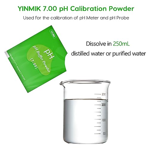 15 Pack PH Calibration Powder, PH Tester Calibration Kit | 5 Each for PH 4.00, PH 7.00 and PH 10.01 Calibration Buffer Powder for PH Meters - color: RED