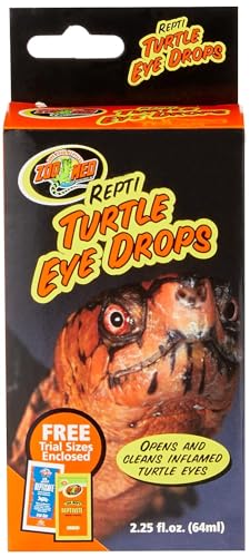 Zoo Med Repti Turtle Eye Drops 2.25 fl. Oz - color: Orange, size: 2.25 Fl Oz (Pack of 1)