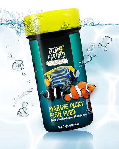 Purify Series for Marine Fish Food | Saltwater Fish Sinking Pellets, Suitable for Clown Fish, All Natural Ingredients, 2.65 oz - style: Marine Fish