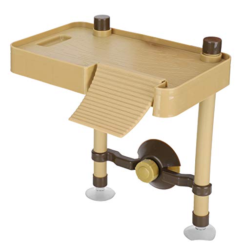 Basking Platform, Multifunction Reptile Basking Platform Tortoise Basking Platform Platform Floating Dock for Bathing Resting Playing