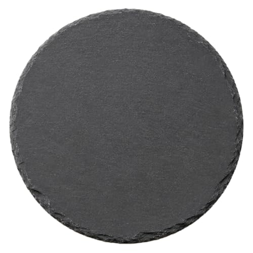 Reptile Basking Platform 5.9 X 5.9 Inch Slate Tortoise Rock Plat | Food Bowl Feeding Dish Tortoise Bathing Resting Terrace Habitat Decor for Turtle Lizard Bearded Dragon Crested Gecko Snake