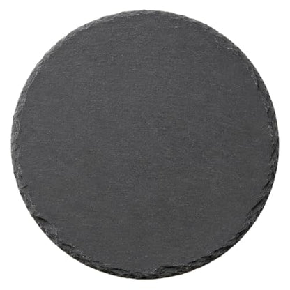 Reptile Basking Platform 5.9 X 5.9 Inch Slate Tortoise Rock Plat | Food Bowl Feeding Dish Tortoise Bathing Resting Terrace Habitat Decor for Turtle Lizard Bearded Dragon Crested Gecko Snake