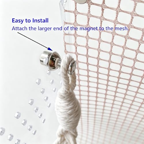Jumping Spider Enclosure Accessories, Climbing Net & Fence for Reptiles | Spider Terrarium Decor,Jumping Spider Suspension Bridge,for Small Reptile Spoods Jumping Spider Habitat Accessories Set.