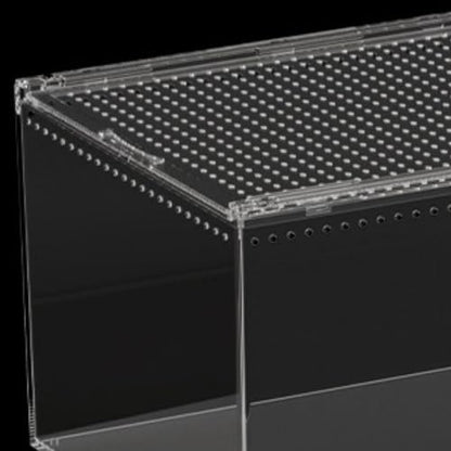 Reptile Breeding Box Terrarium breeding Box Acrylic Construction to Prevent Escapes Removable Basin for Quick Clean-up Suitable for, 40cmx25cmx20cm - size: 40cmx25cmx20cm