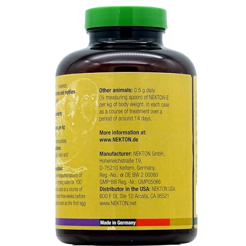 Nekton E Vitamin E Supplement for Birds, 320gm - size: 320 grams