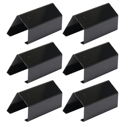 Reptile Screen Tank Clips,Terrarium Covers Heavy Duty Screen Clip for 5-29G | Reptile Aquarium Lid Clip, Screen Tank Metal Clip Escape for an Array of Reptiles from Terrarium, 6PCS