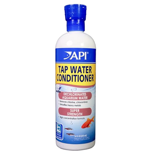 API TAP WATER CONDITIONER Aquarium Water Conditioner 16-Ounce Bottle - color: White, size: 16 oz