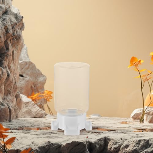 CHILDWEET 3D Multi-Port Reptile Feeding Dish Water Bowl for Centipedes, Pp Material Easy to Clean Watering Station for Pet Tanks and Small Animal Households