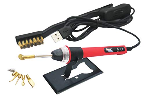 KINGTOOL 3D Printer Accessories Tool Kit, 3D Printing/Modify Finishing Tool, Cleaning Needle, Scarper, (USB Powered) (Scarlett) - color: Scarlett
