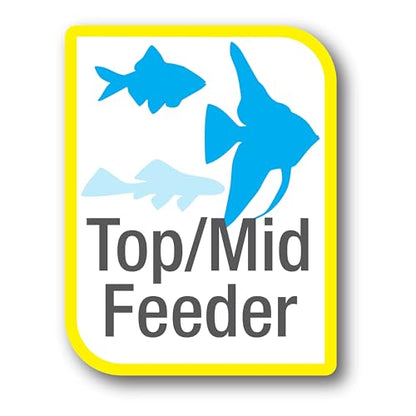 TetraMin Tropical Flakes Fish Food, 0.42 oz | Complete Daily Diet For Top-And-Mid Feeding Tropical Fish, Protein For Growth & Prebiotics for Digestion, Clear Water Formula - size: 0.42 Ounce (Pack of 1)