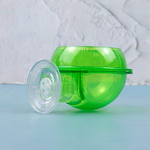 AUEAR, 2 Pack Reptiles Suction Cup Feeder Chameleon Feeding Food Cricket Bowl Water Dish Gecko Ledge Supplies Accessories for Lizard Bearded Dragon
