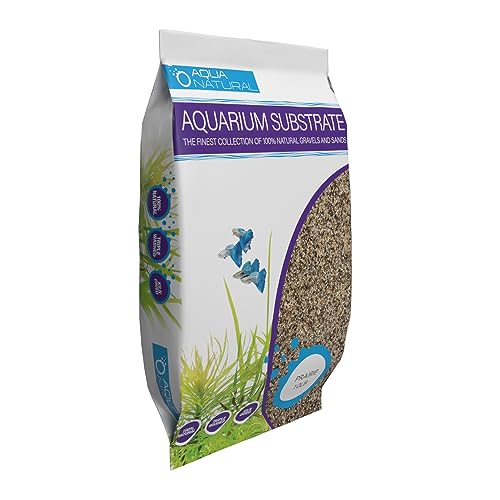 Aqua Natural Aquarium Substrate, Prairie Sand, 10lb | Aquascaping, Aquariums, Vivariums, Terrariums - size: 10lb