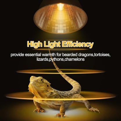 2 Pack G9 25W Mini Halogen Bulb, Day White Reptile Basking Light | Compact Long-Lasting Bulb for Reptile Terrariums,Compatibility with Most Reptile Terrarium