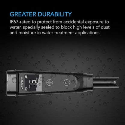 AC Infinity Hydroponic Meter PRO Kit, High Precision Digital pH Pen | ±0.01 pH Accuracy and Interchangeable Probe, All-in-One Temp Salinity EC TDS pH Meter, Water Hydroponic Gardens Aquariums - size: Hydroponic Meter PRO Kit