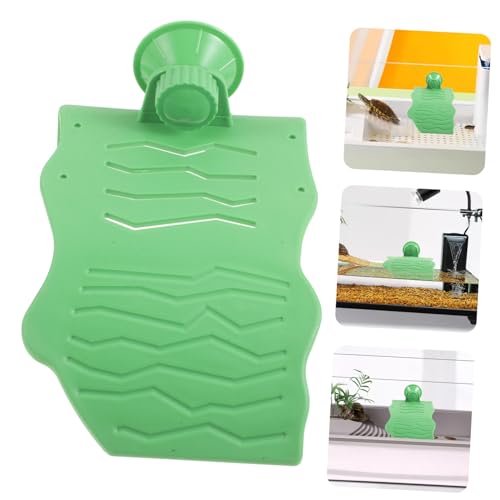 COLLBATH Turtle Basking Platform Cup Resting Terrace for Reptiles for Turtle Tanks and Amphibian Habitats and Easy to Install Tank Decor