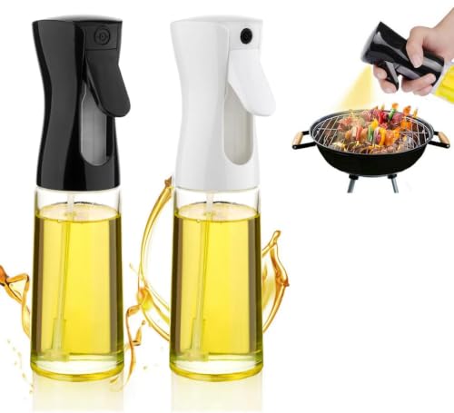 Empty Clear Glass Spray Bottles (white) - color: white