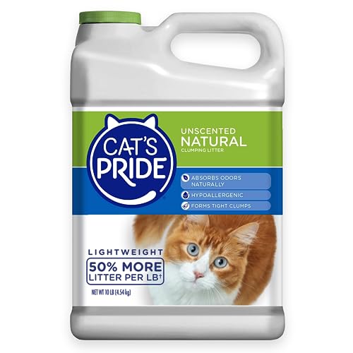 Cat's Pride Natural Lightweight Hypoallergenic Clumping Litter 10lb