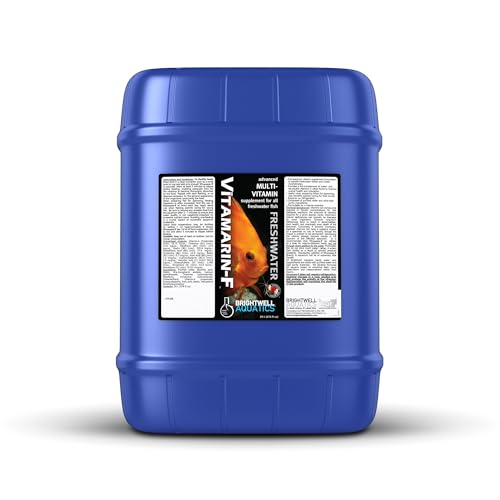 Brightwell Aquatics Vitamarin-F Freshwater Fish Vitamin Supplement 20L - size: 20-L