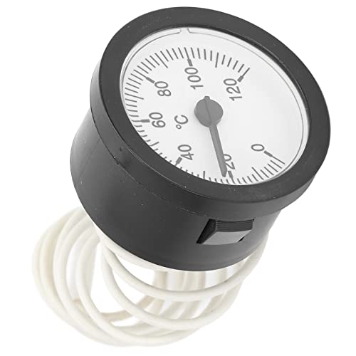 Portable Accurate Bimetal Thermometer for Industrial Use, Small Size, Ideal for Reptiles or Plants, ABS Material