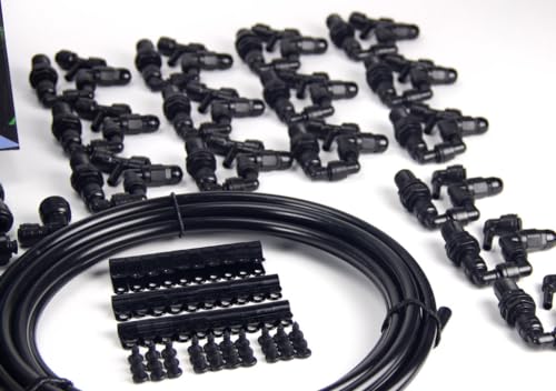 MistKing – Advanced Misting System (3/8” Backbone), 5th Gen | Used by Zoos, Institutions & Hobbyists | Expandable to 70 Nozzles | Fine Mist | 50 Micron Droplets | Upgraded Timer & Components | - style: Advanced