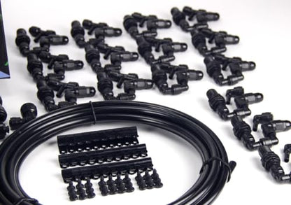 MistKing – Advanced Misting System (3/8” Backbone), 5th Gen | Used by Zoos, Institutions & Hobbyists | Expandable to 70 Nozzles | Fine Mist | 50 Micron Droplets | Upgraded Timer & Components | - style: Advanced