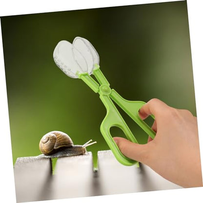 Reptile Feeding Clamp and Cleaning Tool Multi-Functional Poop Scoop for Terrarium Care to Use for Reptiles Suitable for Feeding and Dropping Cleanup