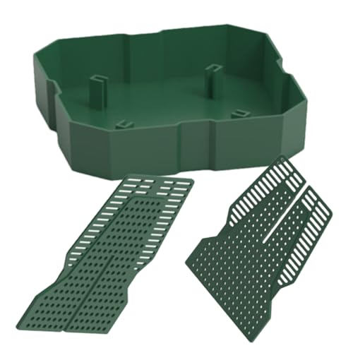 Reptile Dish Anti-Escape Superworm Feeder Live Worm Organizer Climb Column | Chameleon for Indoor Outdoor Tank Aquarium Accessories Gecko Lizard Bearded Dragon Snake Tortoise Reptile Spider