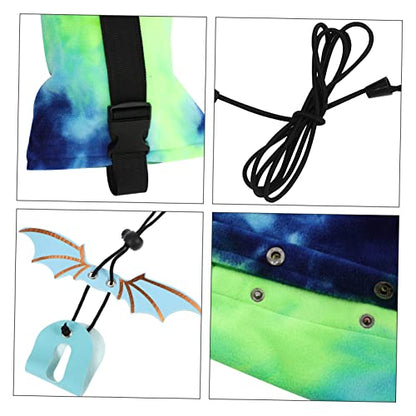 Abaodam Adjustable Reptile Carrier Sling Bag with Canvas Capacity Bearded Dragon Leash Harness for Outdoor Travel Comfortable Wide Strap Lizard Carrying Case for Hiking and Cycling