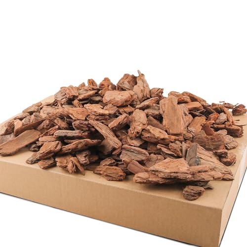 9 Quart Organic Big Size Orchid Bark for Plants, Root Development of Orchid Plants and Garden Soil Amendment - color: Large, size: 9qt