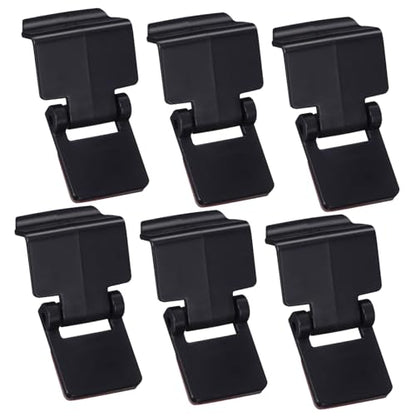 UPKOCH 6pcs Turtle Terrarium Buckle Latch Durable Escape Lock for Reptile Tanks Easy to Use Feeding Box Closure Lightweight Clips for Glass and Tropical