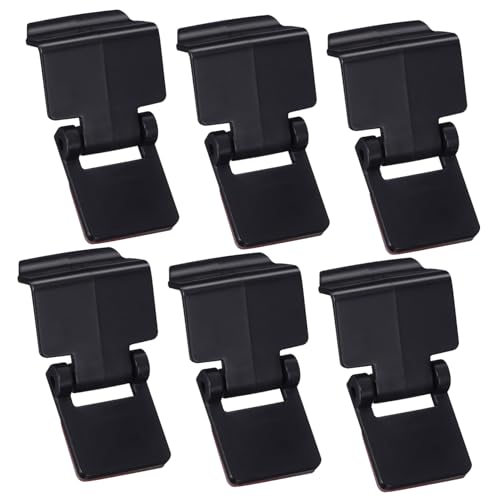 UPKOCH 6pcs Turtle Terrarium Buckle Latch Durable Escape Lock for Reptile Tanks Easy to Use Feeding Box Closure Lightweight Clips for Glass and Tropical