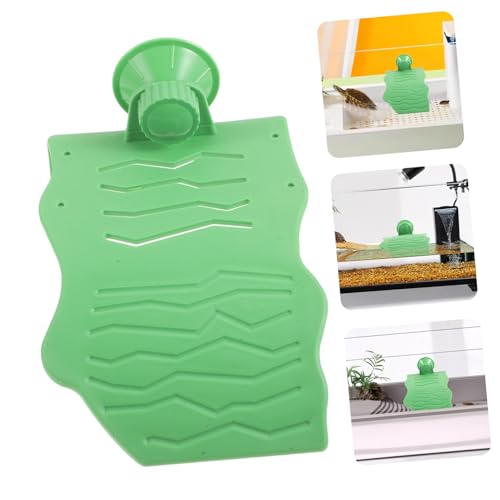 Turtle Basking Platform with Cup Aquarium Ramp for Tortoise Floating Terrace for Reptile Tank Decoration Turtle Accessories