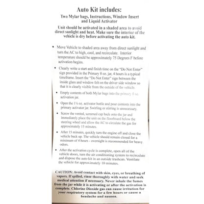 Gliptone Odor Goblin Chlorine Dioxide Fogger Odor Elimination System | For Cars, Buses, Marine/RV, Trucks, SUV