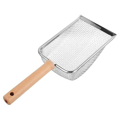BESPORTBLE Cat Litter Scoop Handle Litter Shovel for Cats and Reptiles Fine Mesh Design for Easy Waste Cleanup and Reptile Containers
