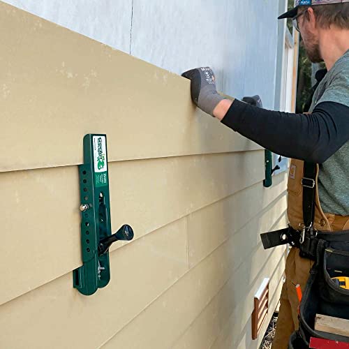 PacTool Gecko Gauge, The Original Home Siding Installation Kit - For Use with 5/16 Inch Fiber Cement Siding and James Hardie Siding, Includes 2 Gecko Gauge Clamps - size: 5/16” Thickness for Hardie Siding, style: STANDARD